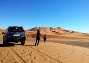 desert merzouga nice day with our clients