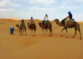 merzouga desert dunes in private morocco tours